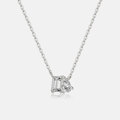 Cubic Zirconia Halo Square

