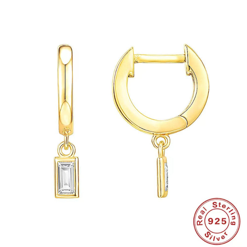 silver cuff earrings