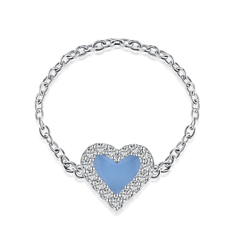 love heart locket bracelet