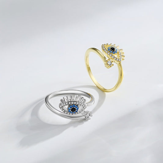 Lucky Eye Open Ring

