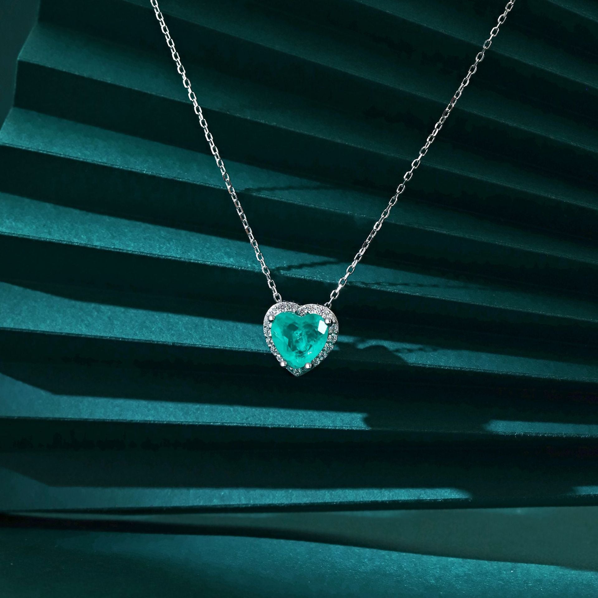 Captivating Green Paraiba Necklace