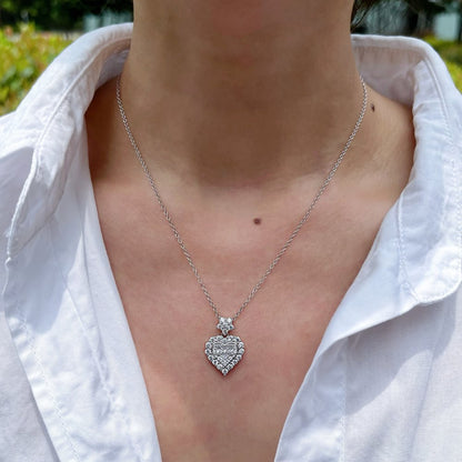 Breathtaking Beauty Heart Necklace