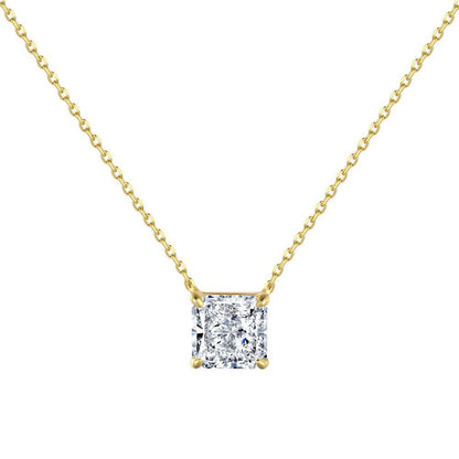Captivating Square Zirconia Pendant