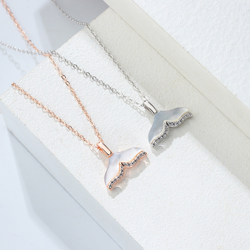 Delicate Fish Tail Necklace

