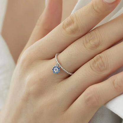 Beaded Charm Ring