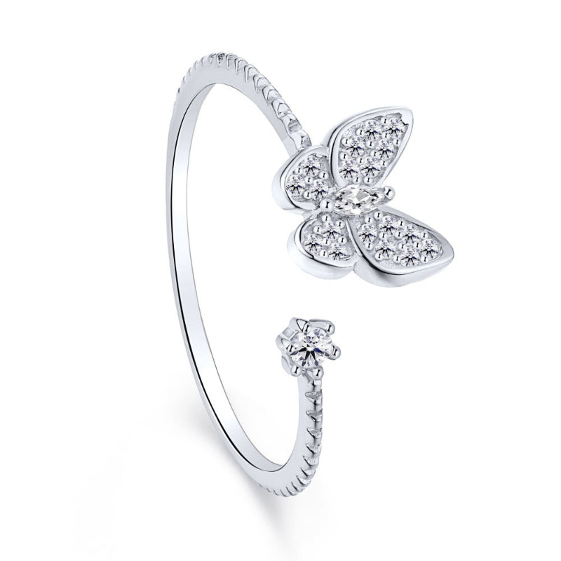antique butterfly ring