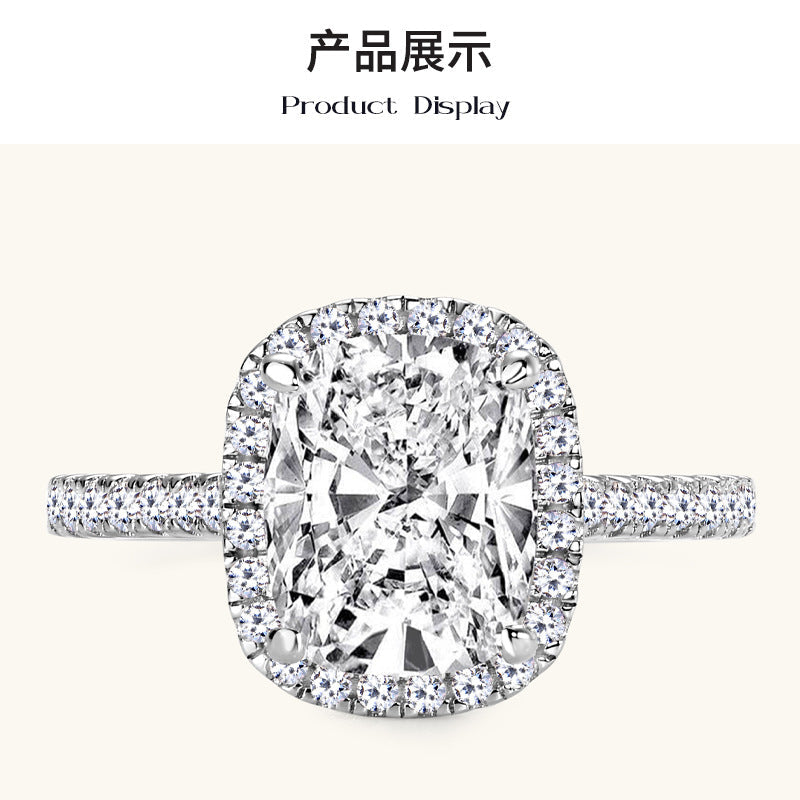 aquamarine moissanite engagement rings