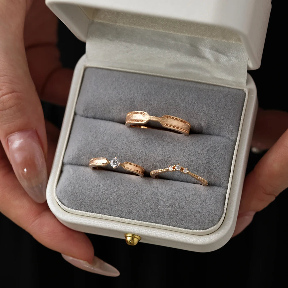 Formal Classic Couple Lover Men's Ring