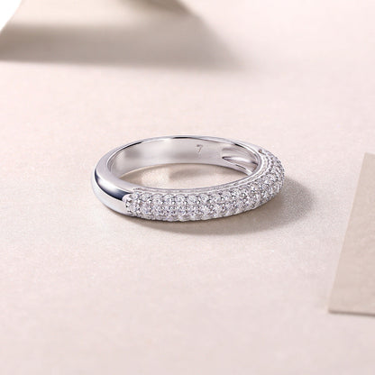 Glamorous Moissanite Promise Ring

