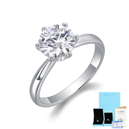 Eye-catching Moissanite Statement Ring

