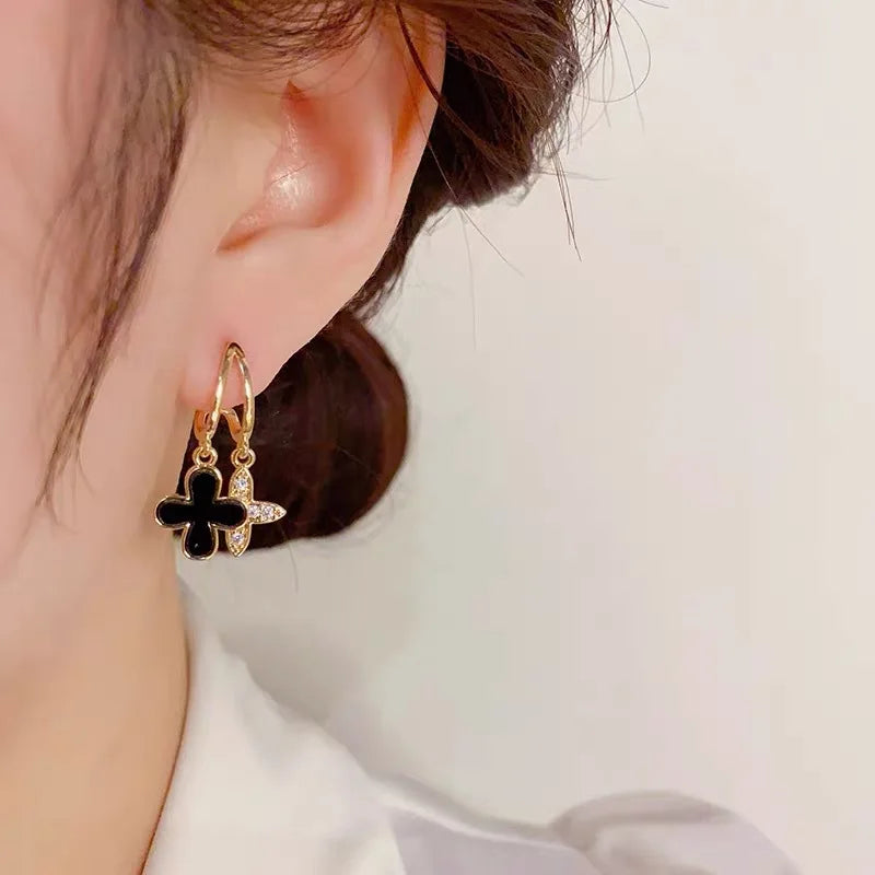 Fashion Clover Drop Earrings

