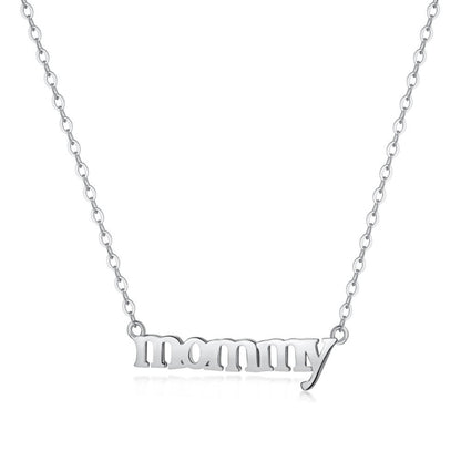 Modern "Mommy" Name Necklace

