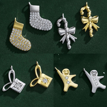 Christmas Gift Gingerbread Necklace

