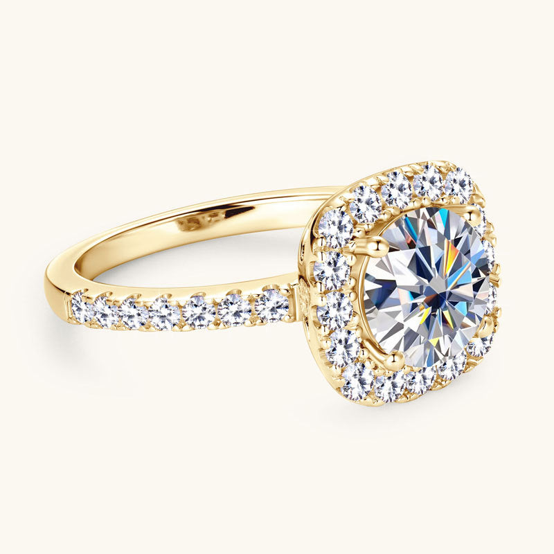 moissanite co engagement rings