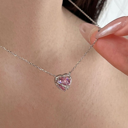Chic Wrapped Heart Necklace

