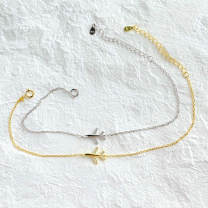 Sky Bound Plane Bracelet

