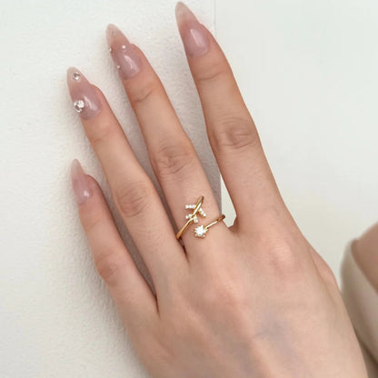Aviation Inspired Wrap Ring

