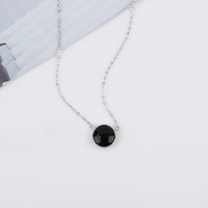 black onyx necklace