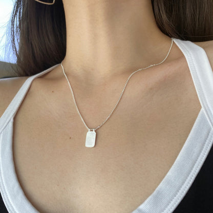 inexpensive initial necklace