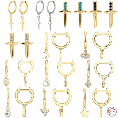 Dangle Huggie Earrings for Women