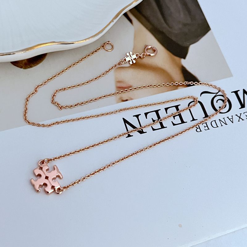 Classic Tory Burch Logo Pendant

