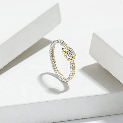Marine Rope Knot Ring

