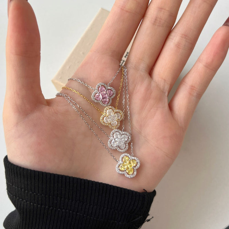 Four Leaf Clover Pendant Necklace