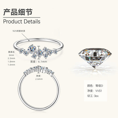 Brilliant Round Moissanite Ring

