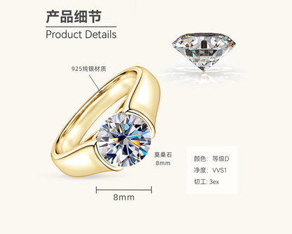 Sparkling Gem Ring