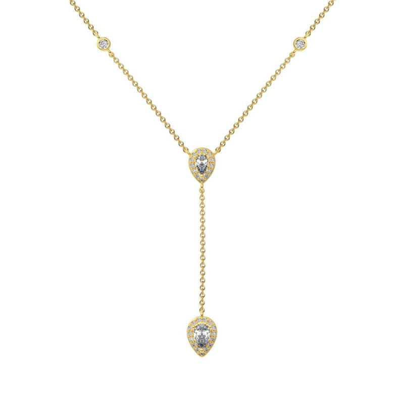 Elegant Waterdrop Pendant Necklace