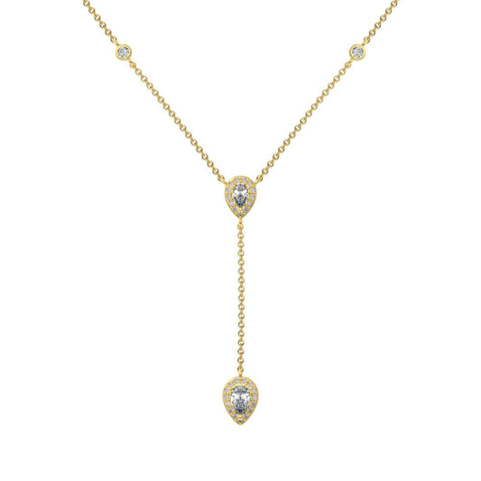 Elegant Waterdrop Pendant Necklace