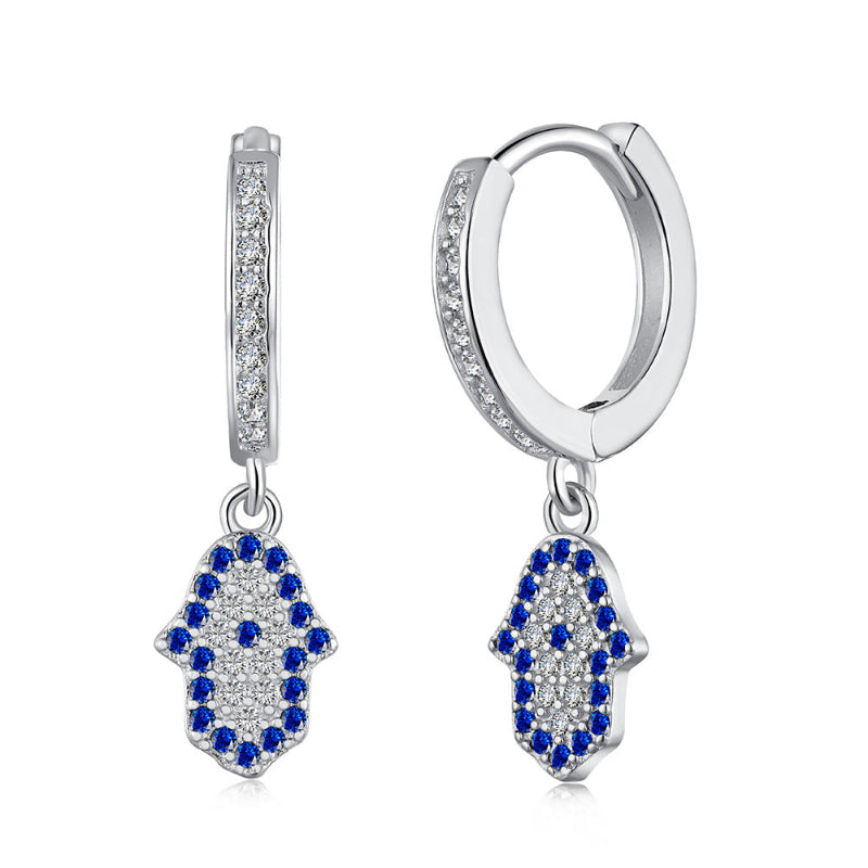 Turkish Hamsa Hand Earrings

