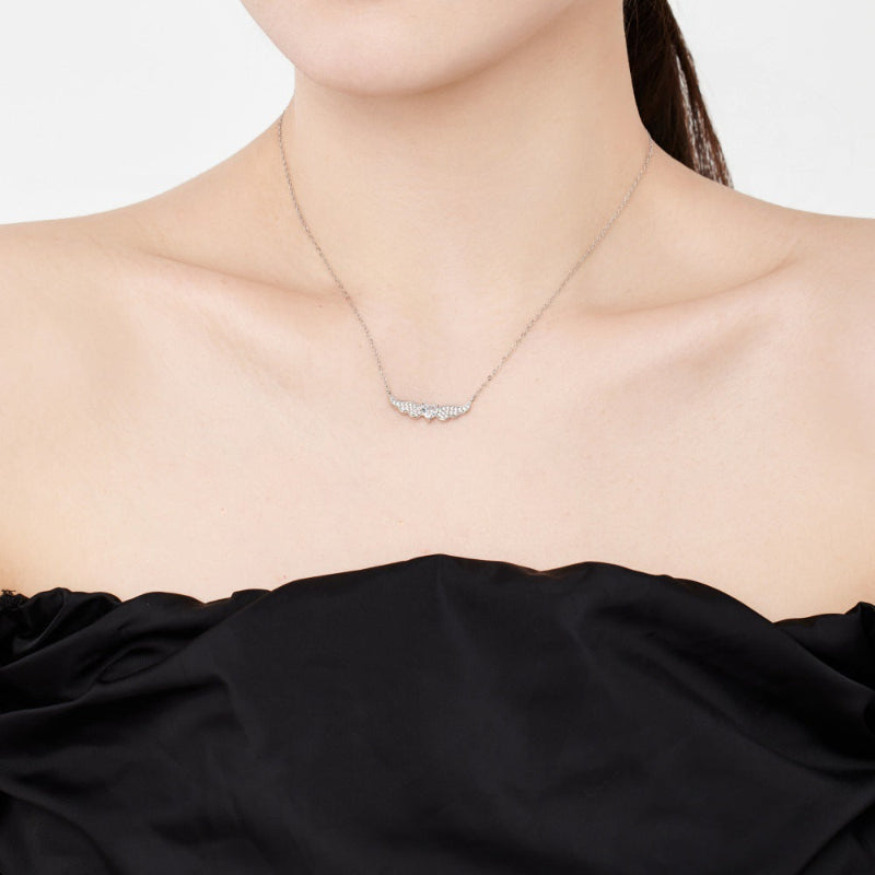 Love's Embrace Wing Necklace

