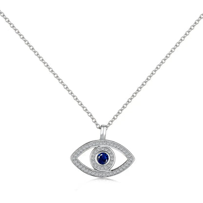 925 Silver Devil Eye Pendant