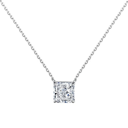 Square Cubic Zirconia Pendant