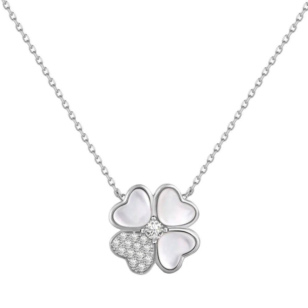 Lucky Four Leaf Clover Pendant