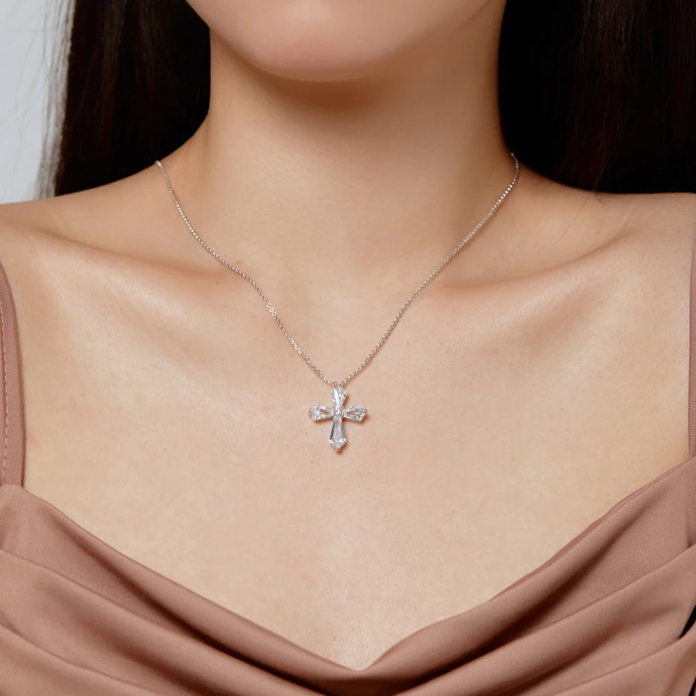 Religious Catholic Christian Jesus  Cross Pendant