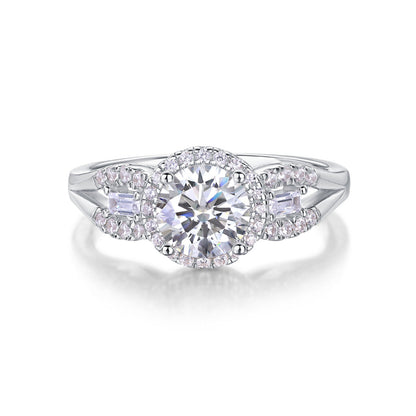 Glamorous Moissanite Cocktail Ring

