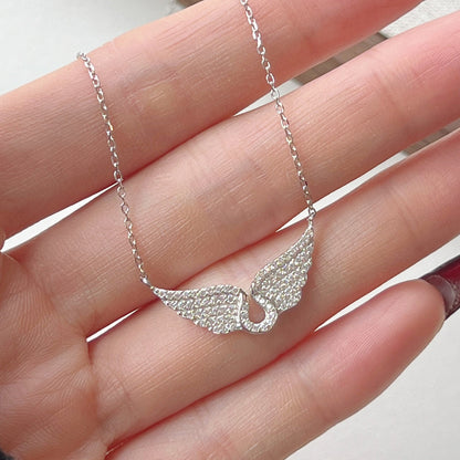 Sterling Silver Wing Necklace