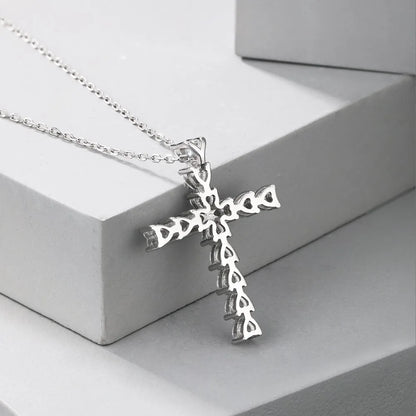 Diamond Cross Necklaces For Women