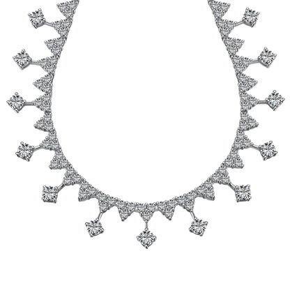 Elegant 5A Zirconia Wedding Necklace