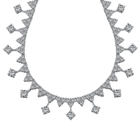 Elegant 5A Zirconia Wedding Necklace