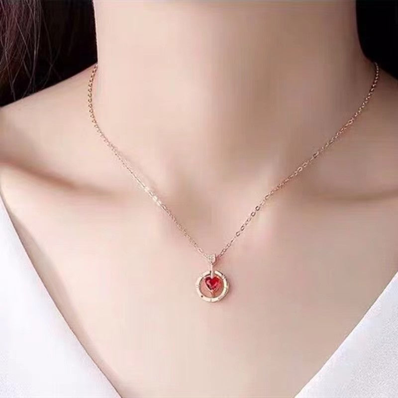 cupid arrow necklace gold