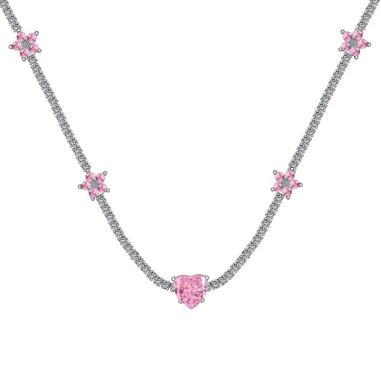 Heart Flower Zirconia Checker
