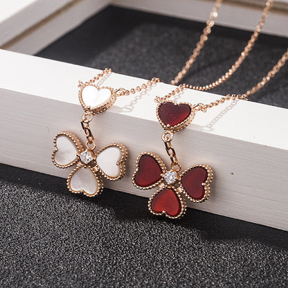 4 leaf clover necklace