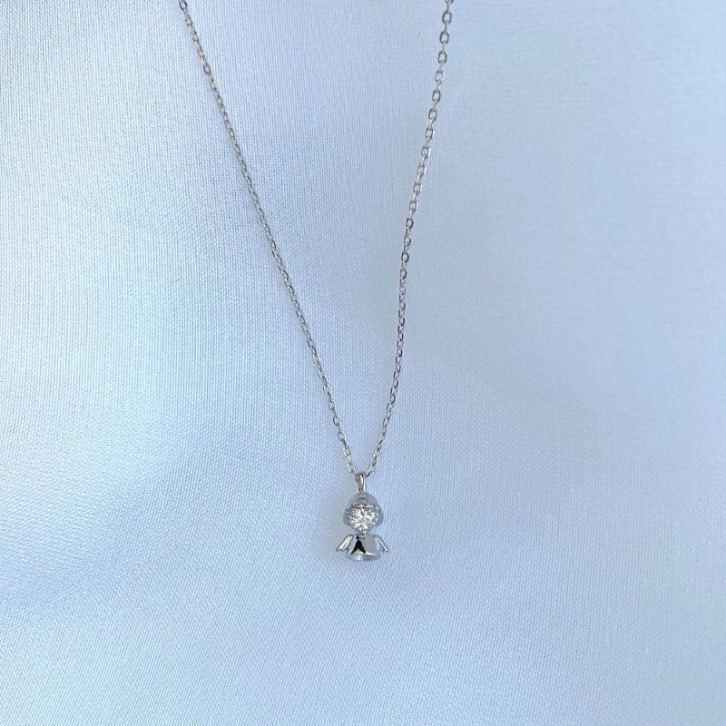 Unique Child Figure Necklace

