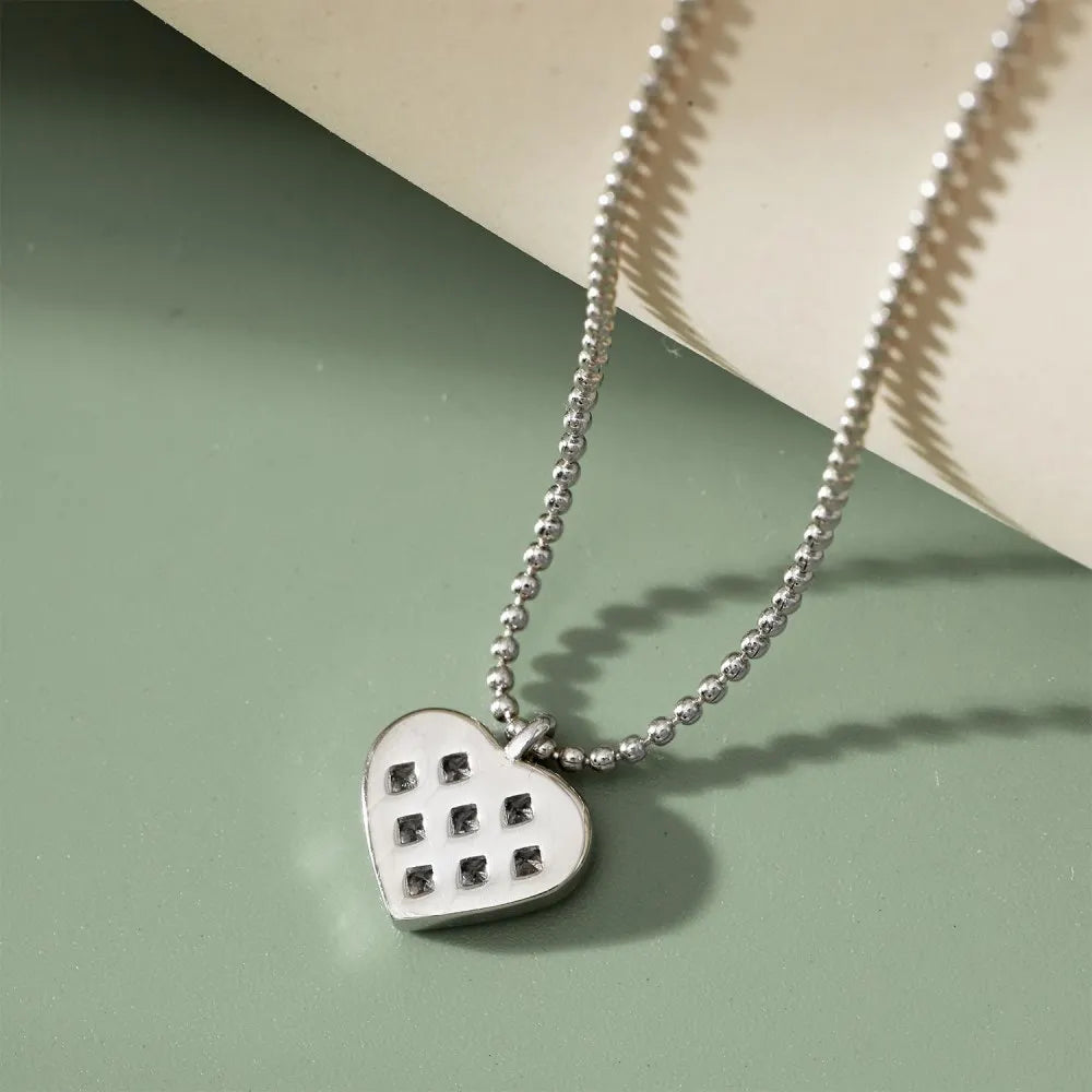 Heart Love Cubic Zirconia Necklace