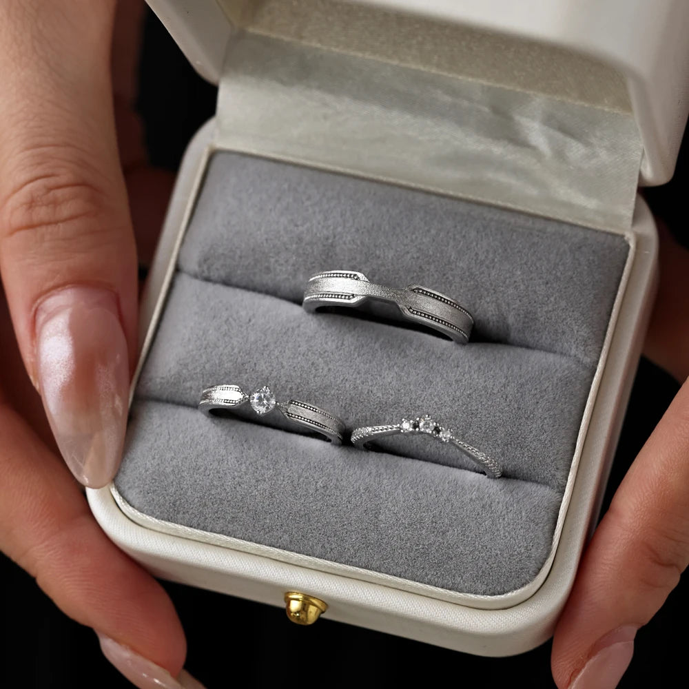 Classic Collection Couple Lover Wedding Bridal Men`s Ring