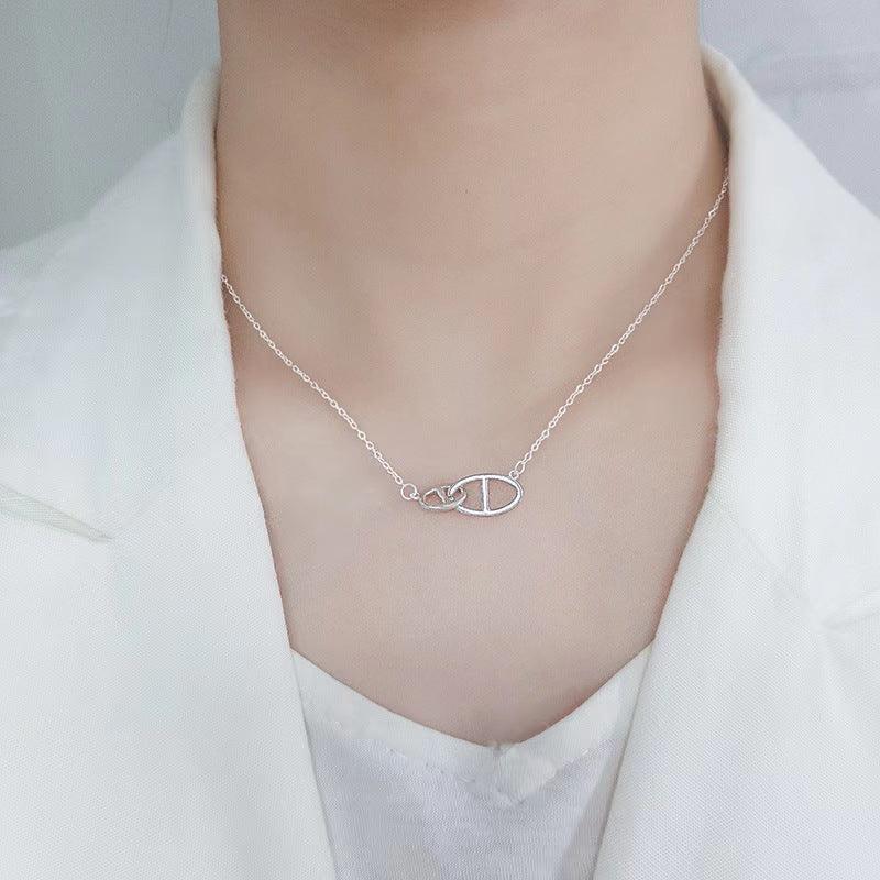 SILVER925 PIG NOSE NECKLACE /シルバー/ネックレス Nala Pig Nose Necklace S925 Silver | 18K Gold Plated | JIMMY JEWELRY