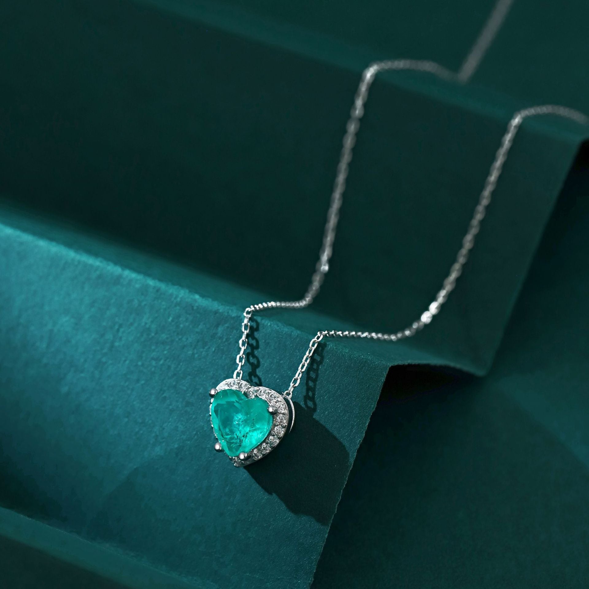 Timeless Green Paraiba Necklace